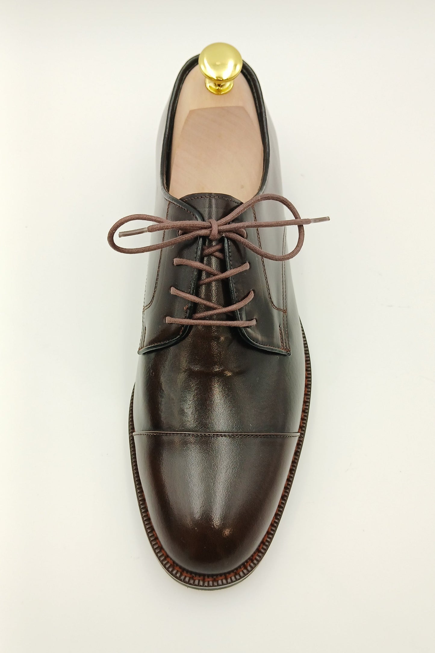 Espresso Cap-Toe Derbies