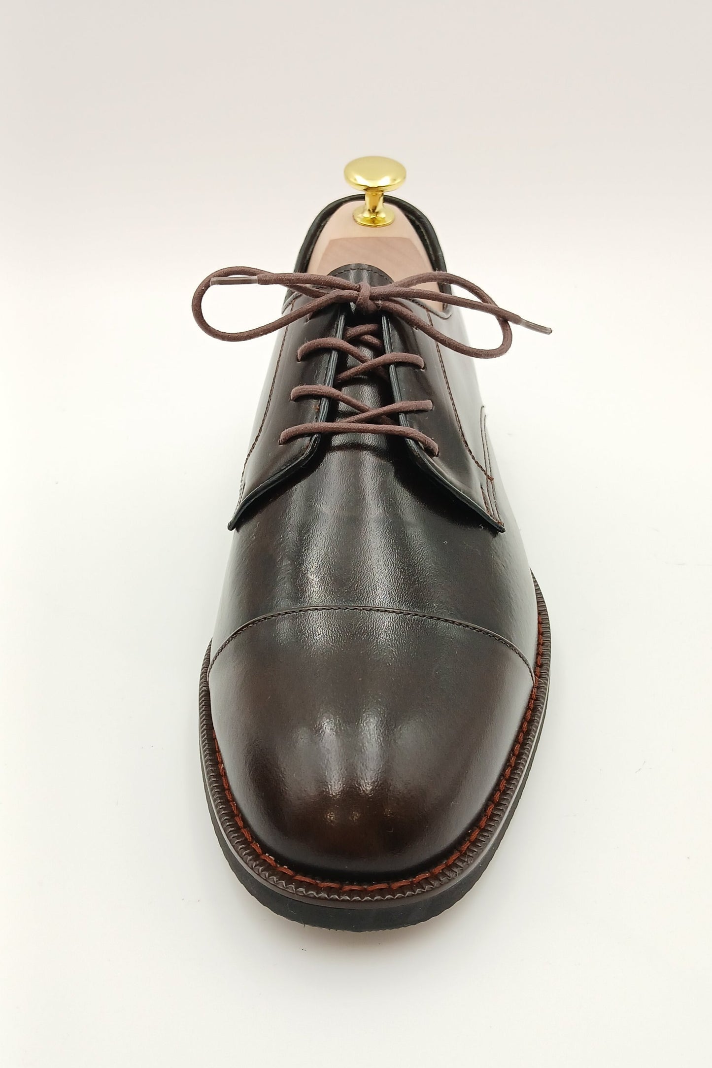 Espresso Cap-Toe Derbies