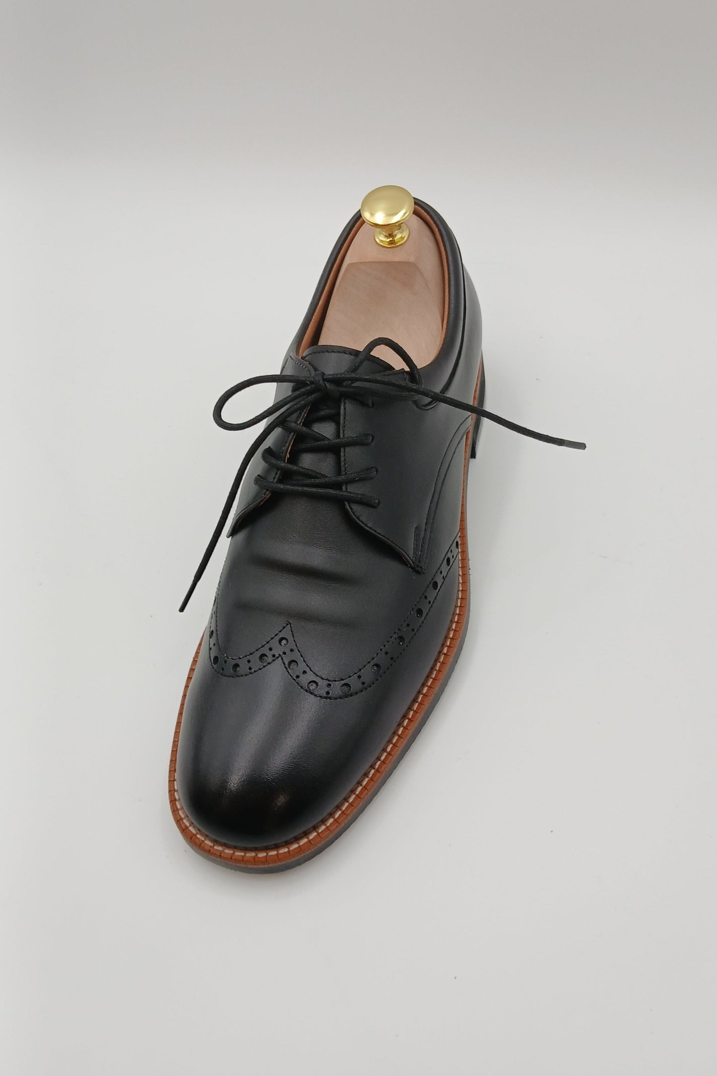 Onyx Wingtip Derbies