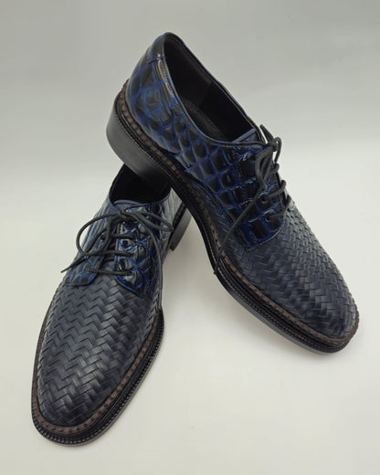 The d29:5 Master Artisan Zaffiro Woven Dress Shoe
