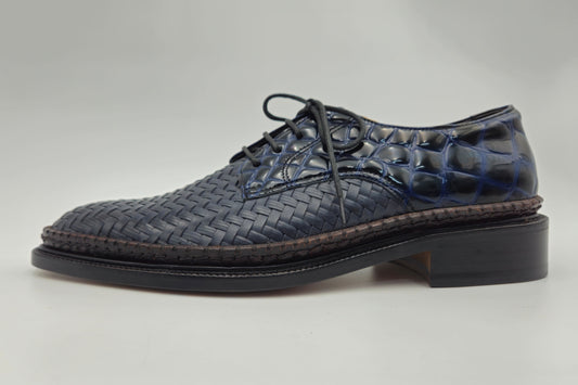 The d29:5 Master Artisan Zaffiro Woven Dress Shoe