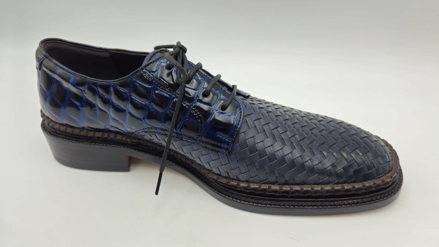 The d29:5 Master Artisan Zaffiro Woven Dress Shoe