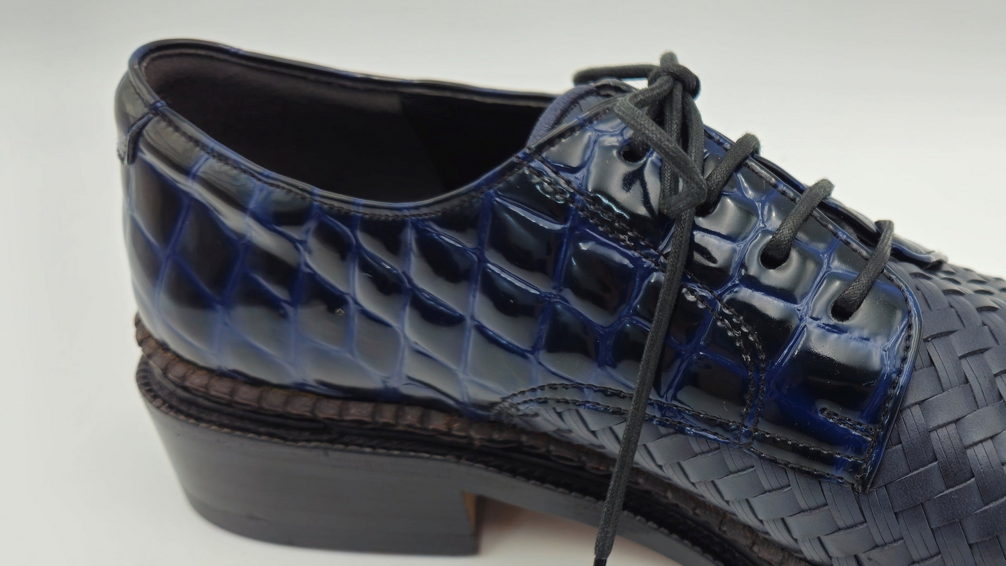 The d29:5 Master Artisan Zaffiro Woven Dress Shoe