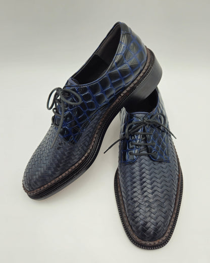 The d29:5 Master Artisan Zaffiro Woven Dress Shoe