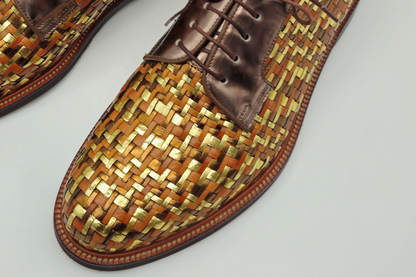 The d29:5 Master Artisan Multi-Tonal Woven Derby