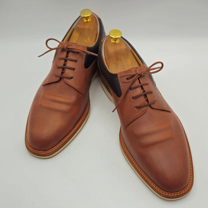 The d29:5 Meridian Terracotta Saddle Derby