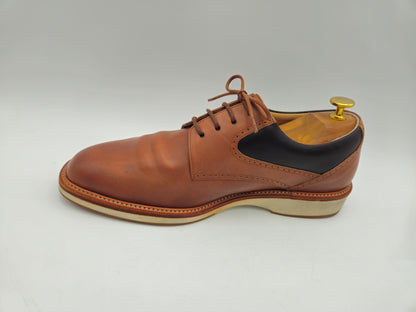 The d29:5 Meridian Terracotta Saddle Derby