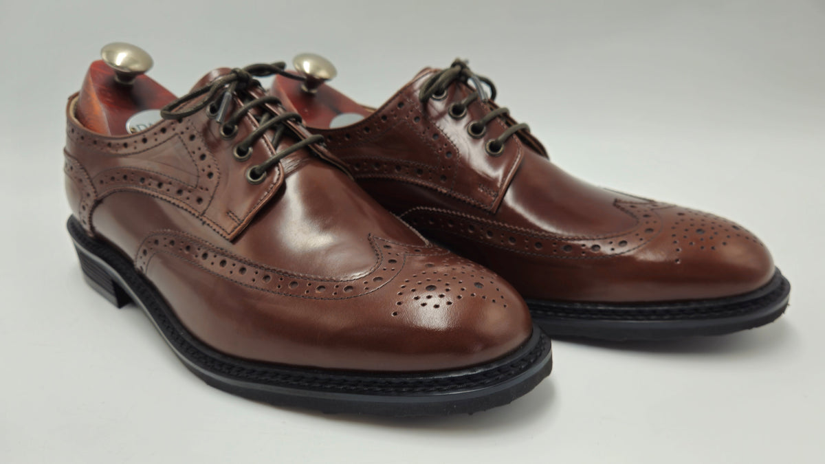 Der d295ma Vintage Square-Toe Derby Boot