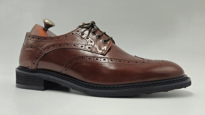 Der d295ma Vintage Square-Toe Derby Boot