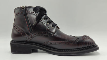Der d295ma Vintage Square-Toe Derby Boot