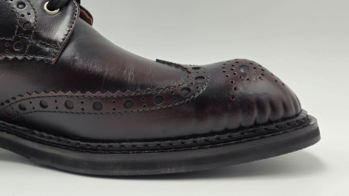 Der d295ma Vintage Square-Toe Derby Boot