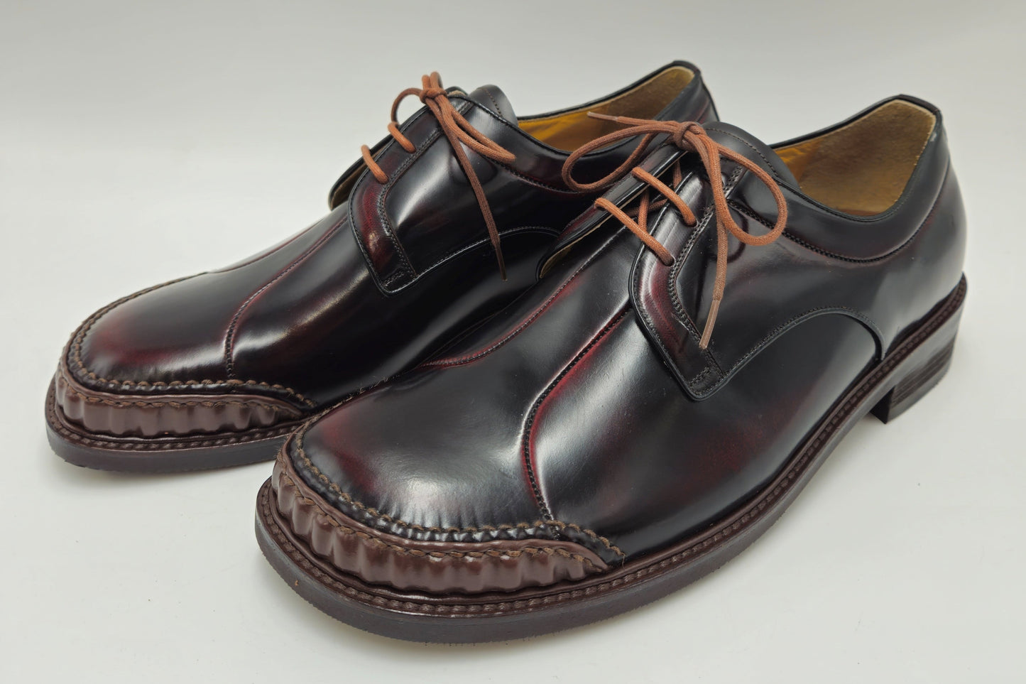 The Burnished Cerulean Artisan Lace-Up