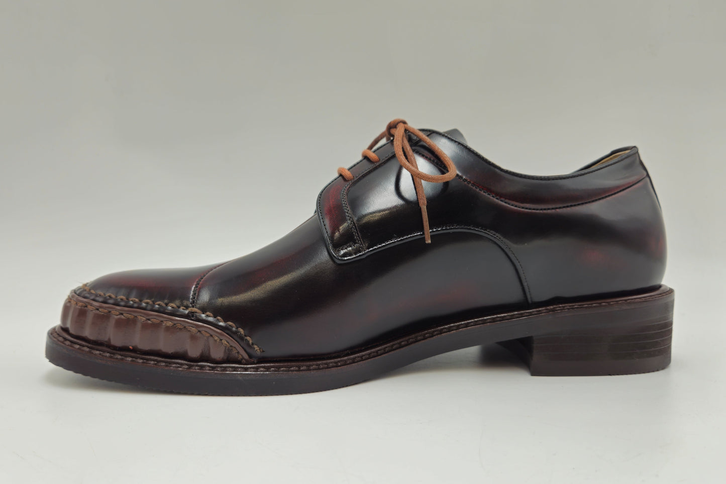 The Burnished Cerulean Artisan Lace-Up