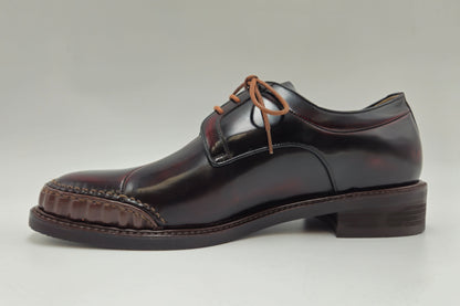 The Burnished Cerulean Artisan Lace-Up