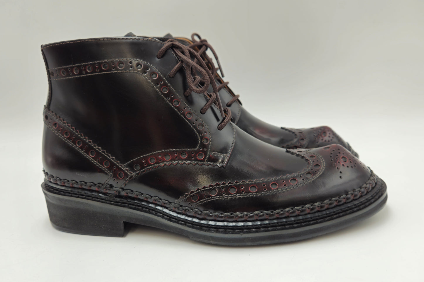 The d295ma Vintage Square-Toe Derby Boot