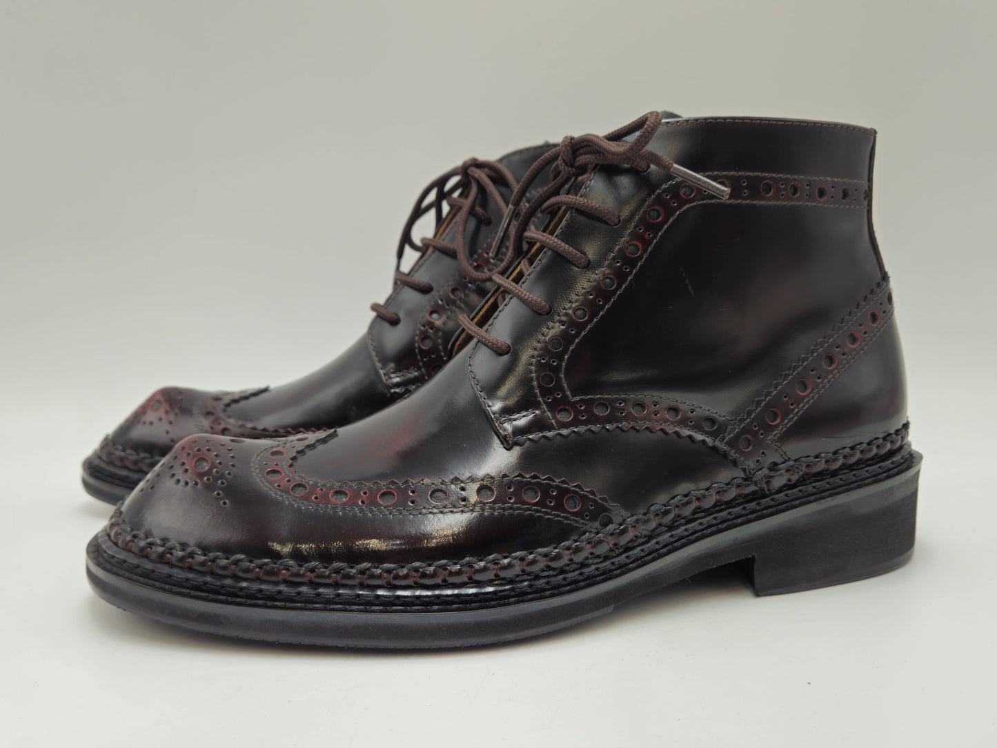 The d295ma Vintage Square-Toe Derby Boot