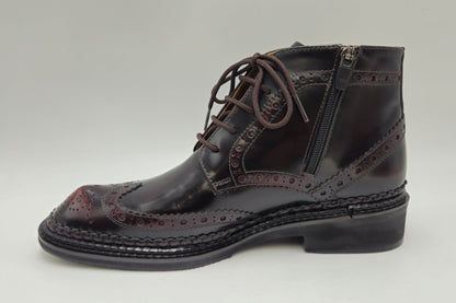 The d295ma Vintage Square-Toe Derby Boot