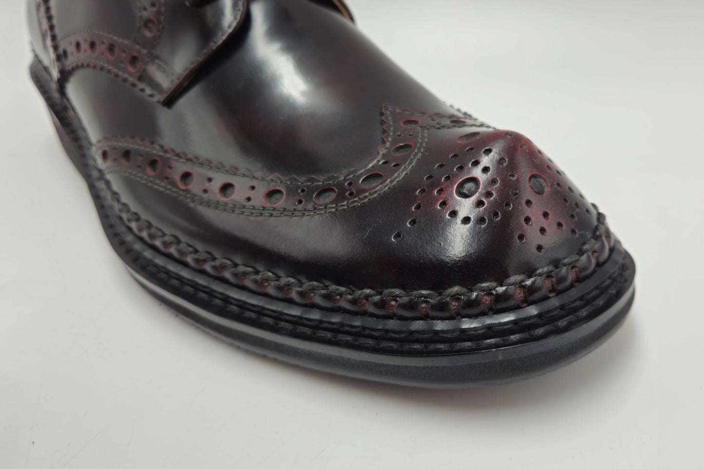 The d295ma Vintage Square-Toe Derby Boot
