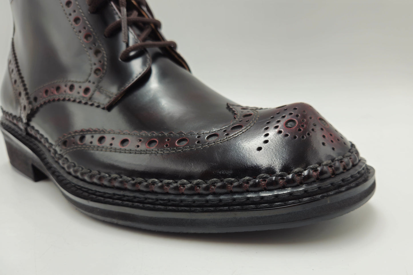 The d295ma Vintage Square-Toe Derby Boot