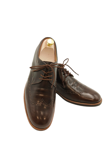 Espresso Wingtip Derbies