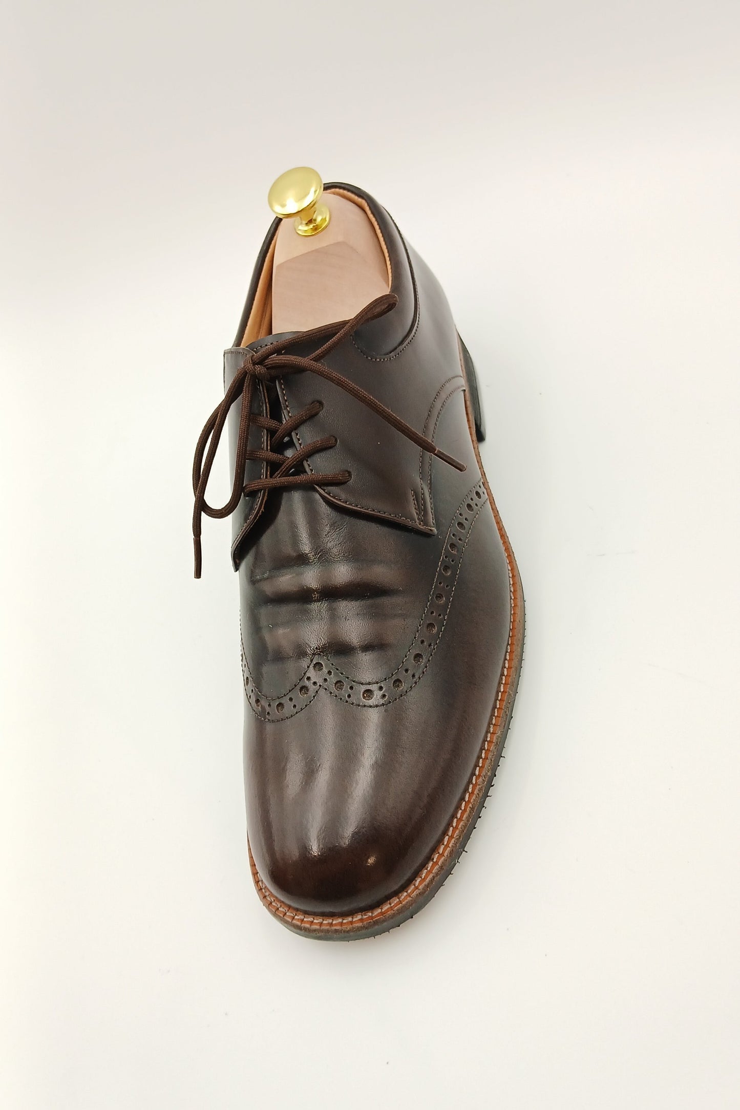 Espresso Wingtip Derbies