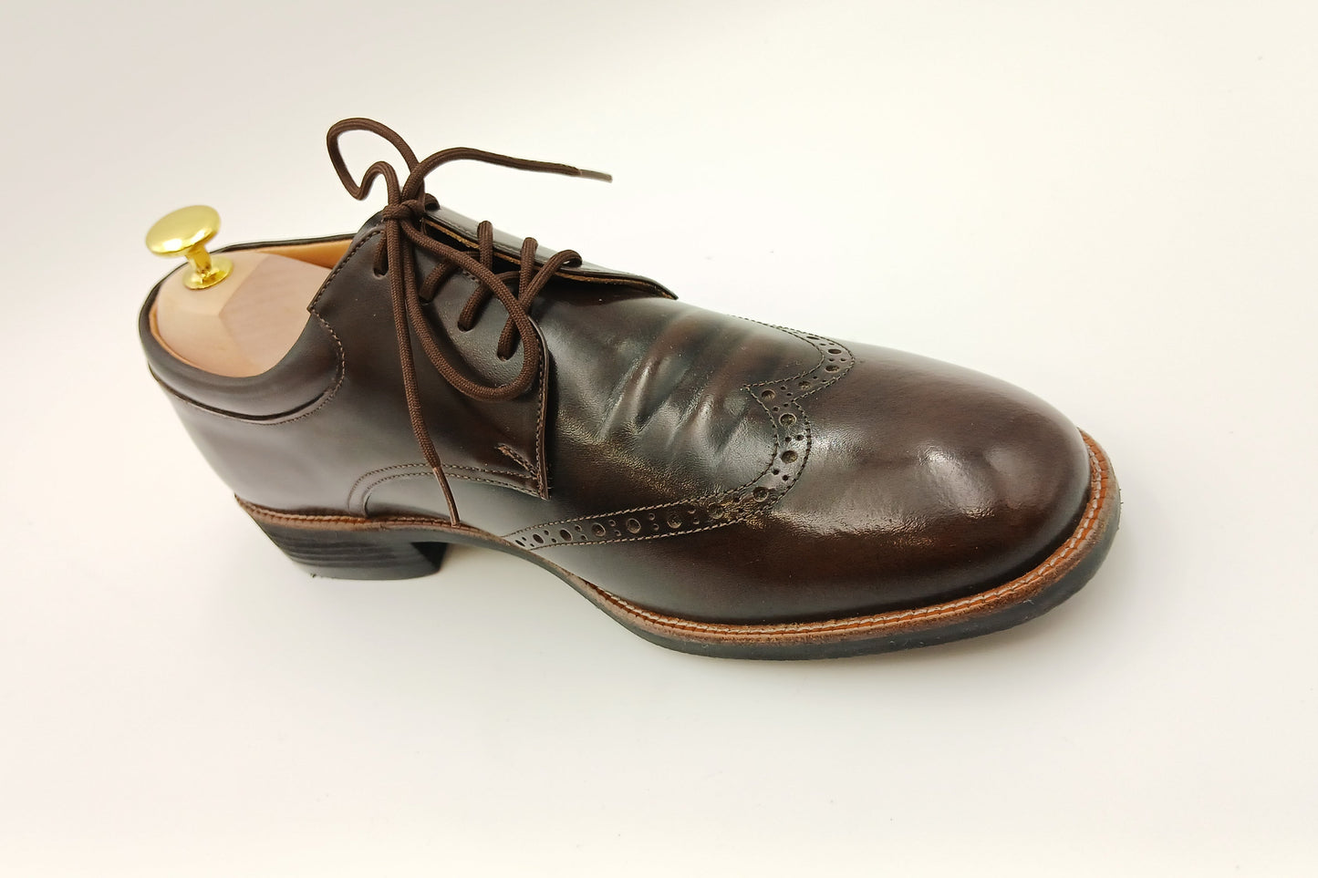 Espresso Wingtip Derbies