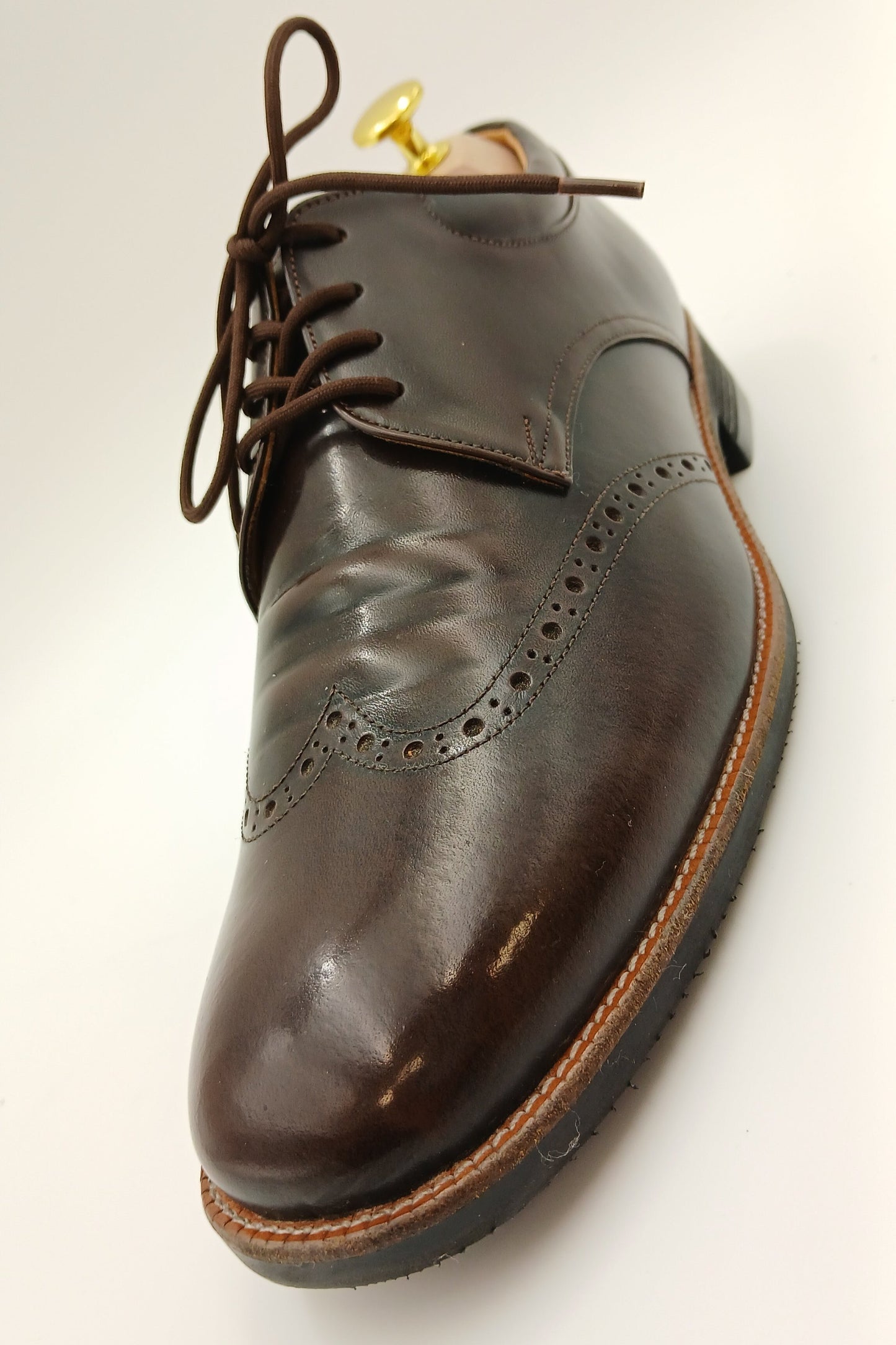 Espresso Wingtip Derbies