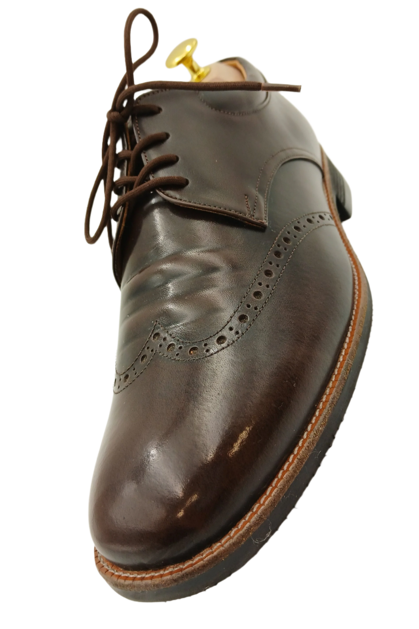 Espresso Wingtip Derbies