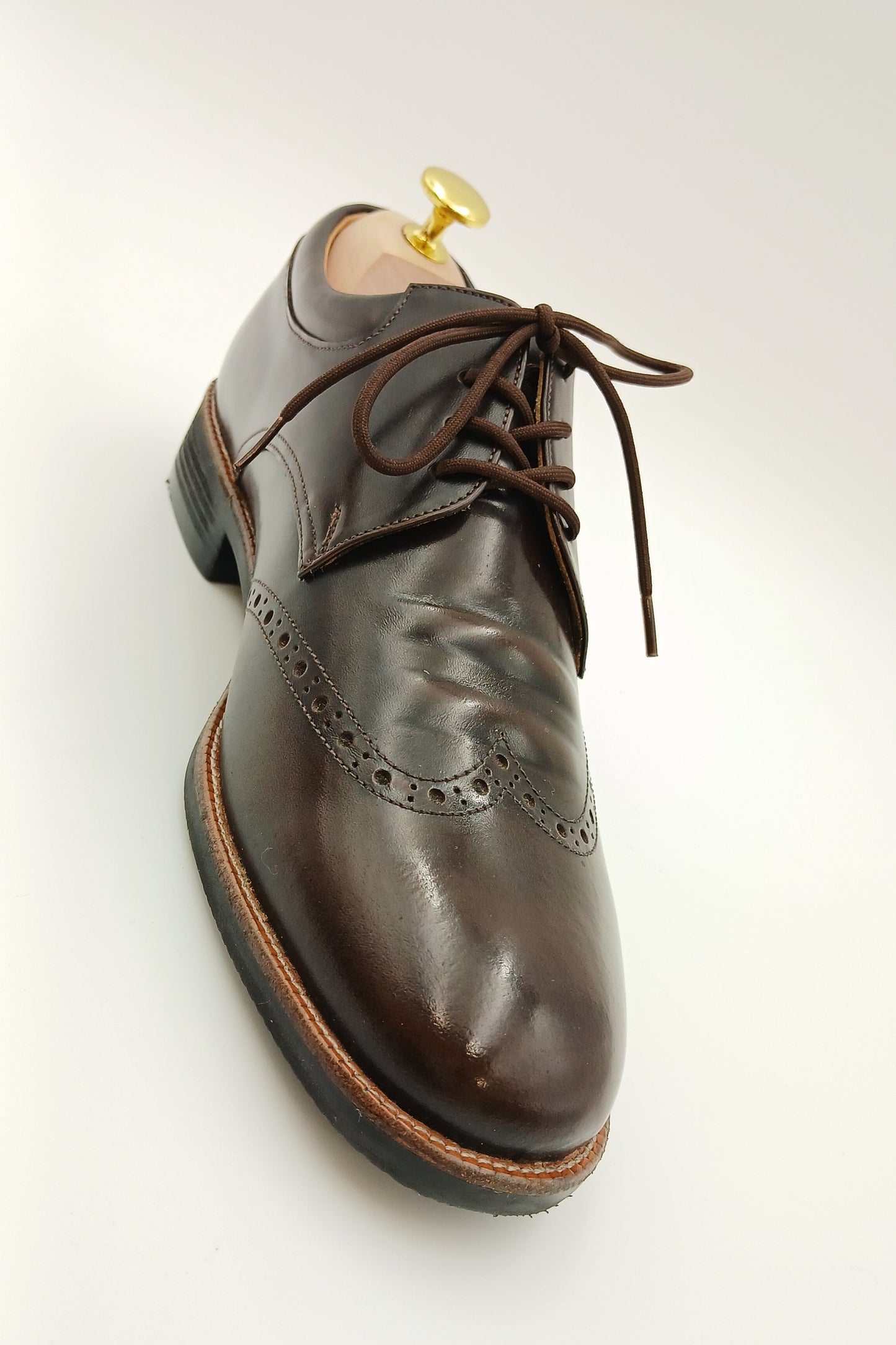 Espresso Wingtip Derbies