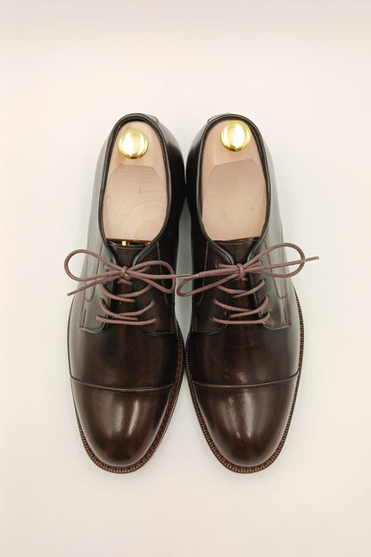 Espresso Cap-Toe Derbies