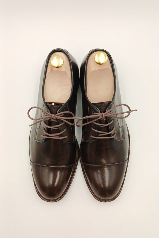 Espresso Cap-Toe Derbies