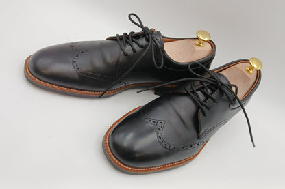 Onyx Wingtip Derbies