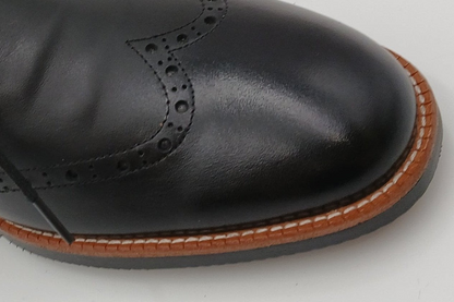 Onyx Wingtip Derbies